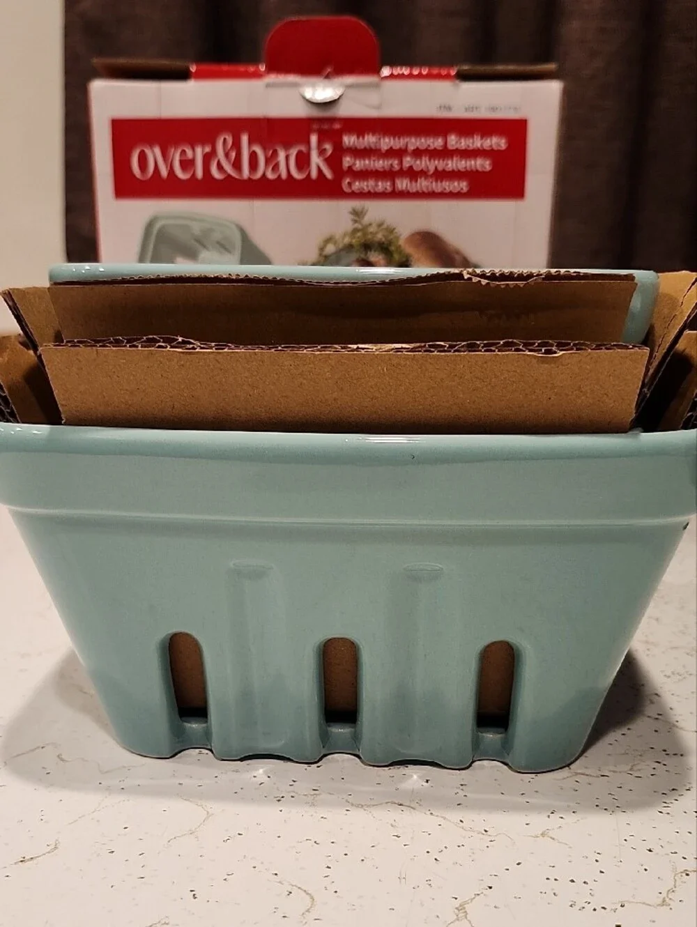 Mint Multipurpose Kitchen Baskets - 3 Pack